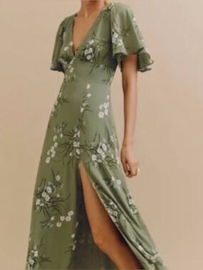 REFORMATION Shayla Floral Maxi Dress